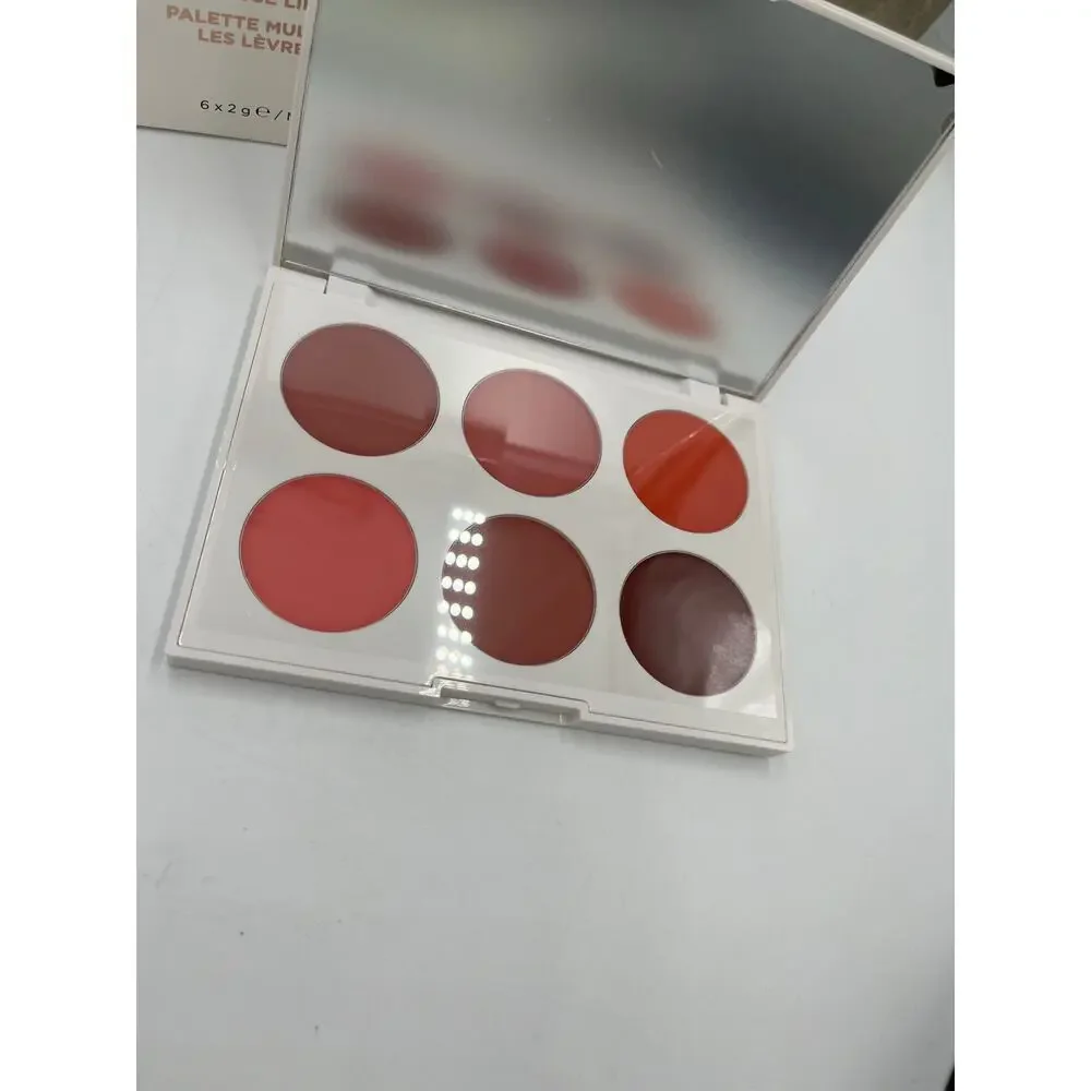Iconic London Multiuse‎ Pop Of Color Lip and Cheek Six Shades Palette New